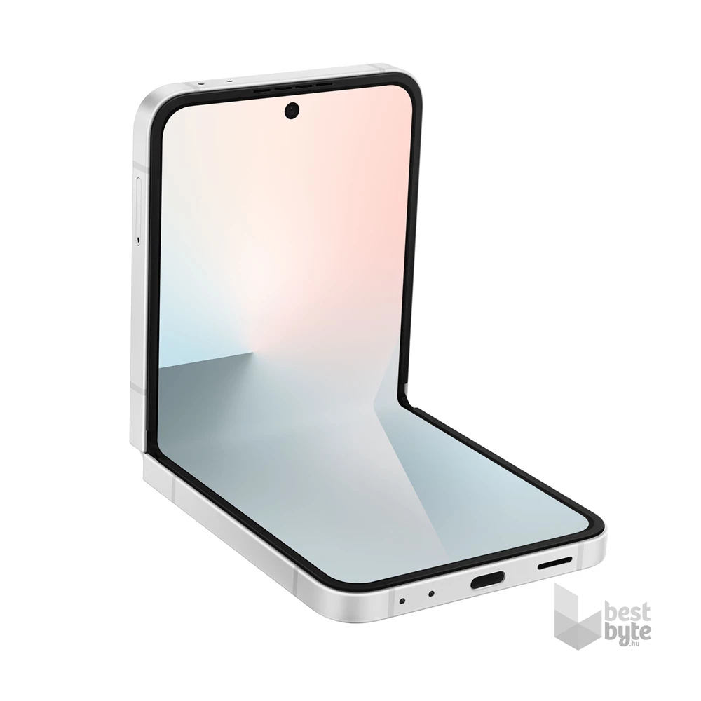 Samsung Galaxy Z Flip7 FE 8/256GB DualSIM (SM-F761B) kártyafüggetlen okostelefon - fehér (Android)