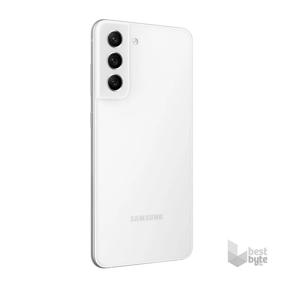 Samsung Galaxy S21 FE 6/128GB DualSIM (SM-G990B) kártyafüggetlen okostelefon - fehér (Android)
