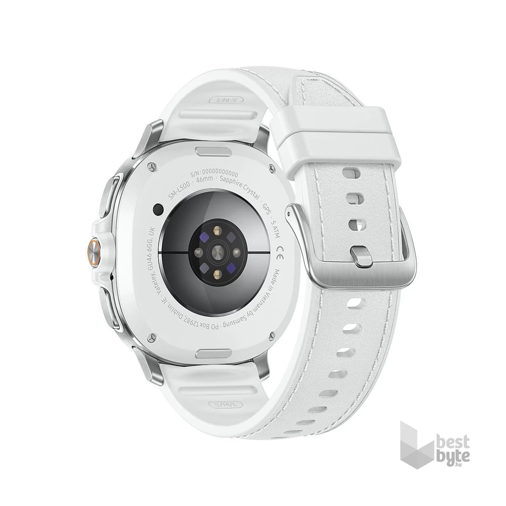 Samsung SM-L500 Galaxy Watch 8 Classic (46mm) BT fehér okosóra