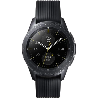 Samsung SM-R810NZKAXEH Galaxy Watch (42 mm) fekete okosóra