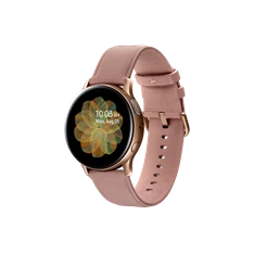 Samsung SM-R830NSDA Watch Active2 40mm arany okosóra, acél váz / bőr szíj