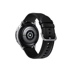 Samsung SM-R830NSSA Watch Active2 40mm ezüst okosóra, acél váz / bőr szíj
