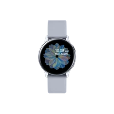Samsung SM-R830NZSA Watch Active2 40mm ezüst okosóra, alu váz / szilikon szíj