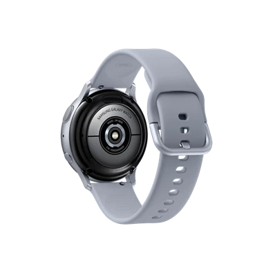 Samsung SM-R830NZSA Watch Active2 40mm ezüst okosóra, alu váz / szilikon szíj