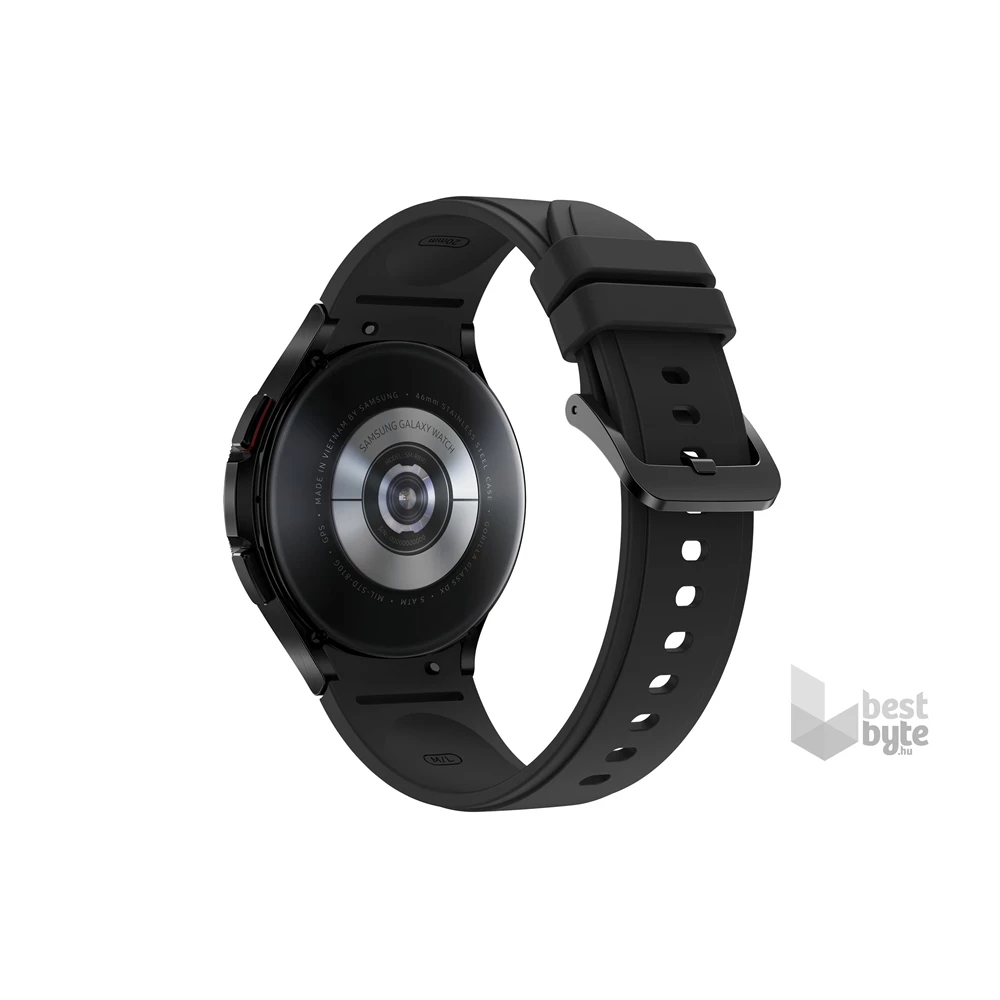 Samsung SM-R890NZKAEUE Galaxy Watch 4 Classic (46mm) fekete okosóra