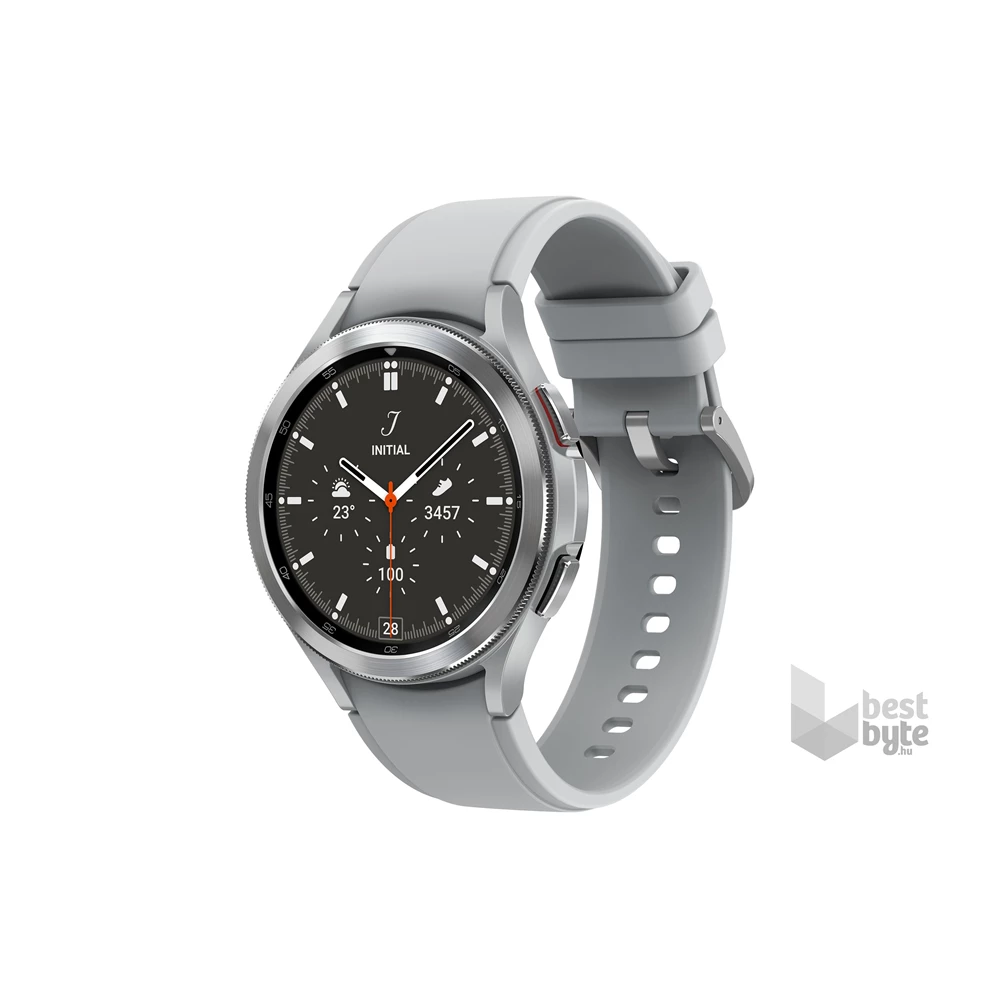 Samsung SM-R890NZSAEUE Galaxy Watch 4 Classic (46mm) ezüst okosóra