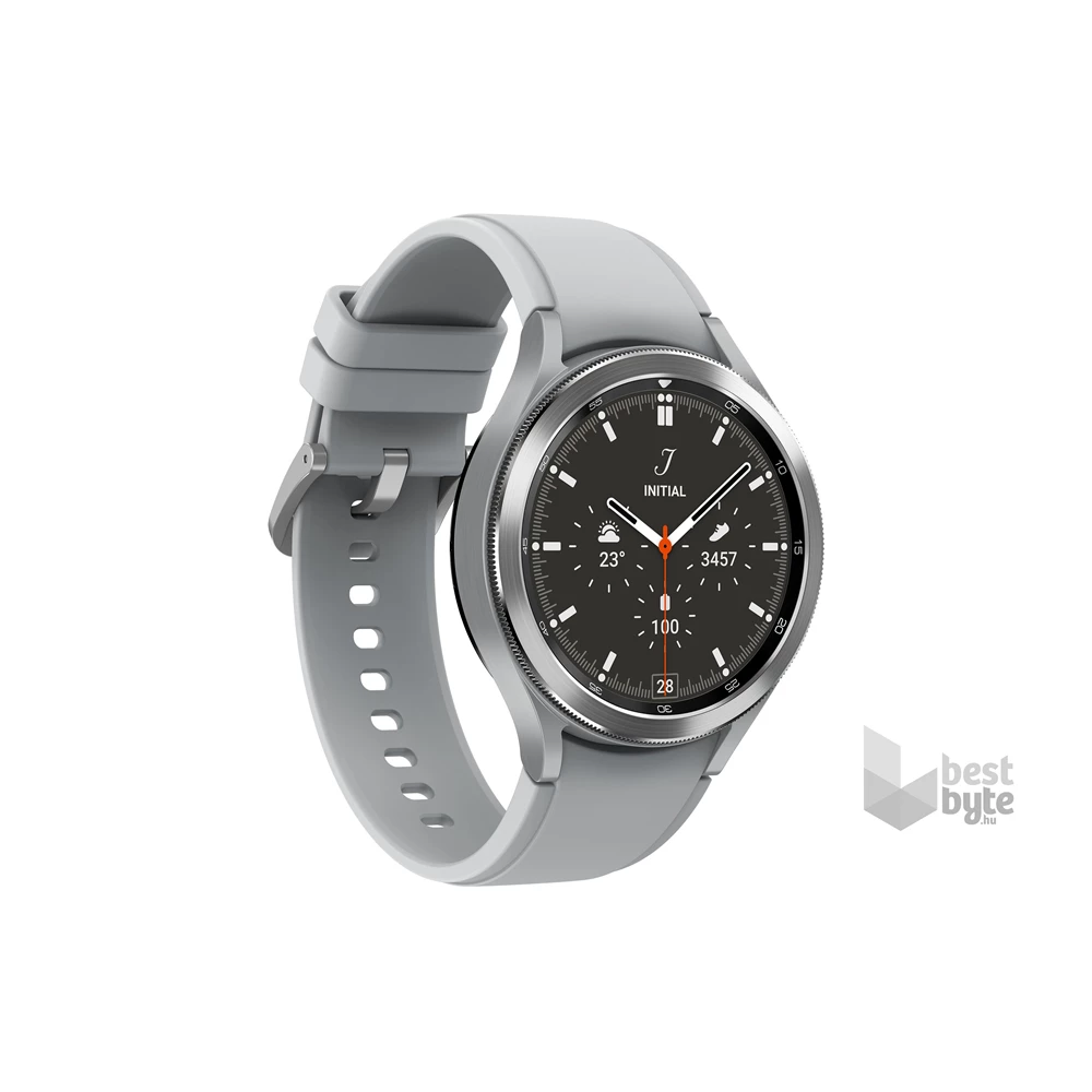 Samsung SM-R890NZSAEUE Galaxy Watch 4 Classic (46mm) ezüst okosóra