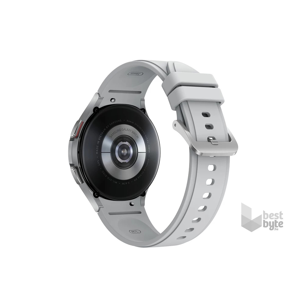 Samsung SM-R890NZSAEUE Galaxy Watch 4 Classic (46mm) ezüst okosóra