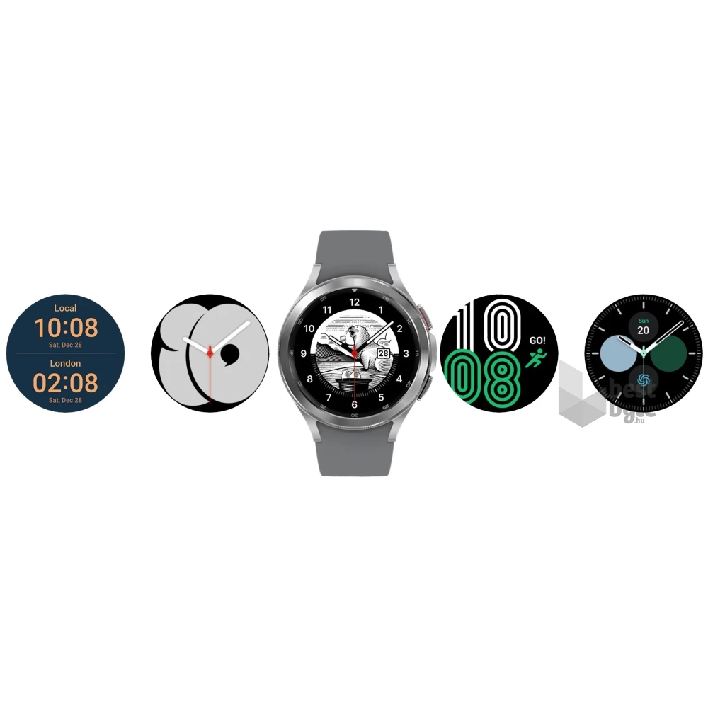 Samsung SM-R895FZKAEUE Galaxy Watch 4 Classic LTE eSIM (46mm) fekete okosóra