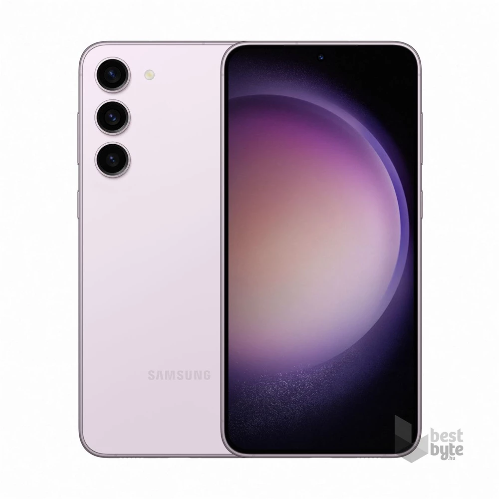 Samsung Galaxy S23 Plus 8/256GB DualSIM (SM-S916B) kártyafüggetlen okostelefon - Levendula (Android)