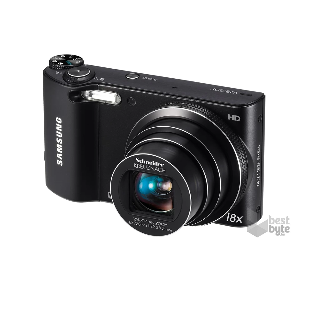 Samsung WB 150F fekete 14MP digitális fényképezőgép