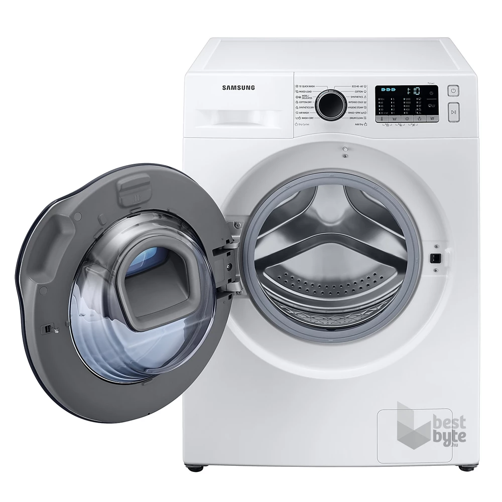 Samsung WD8NK52E0ZW/LE fehér, elöltöltős, max.1200ford., 8 kg/5 kg, mosó-szárítógép