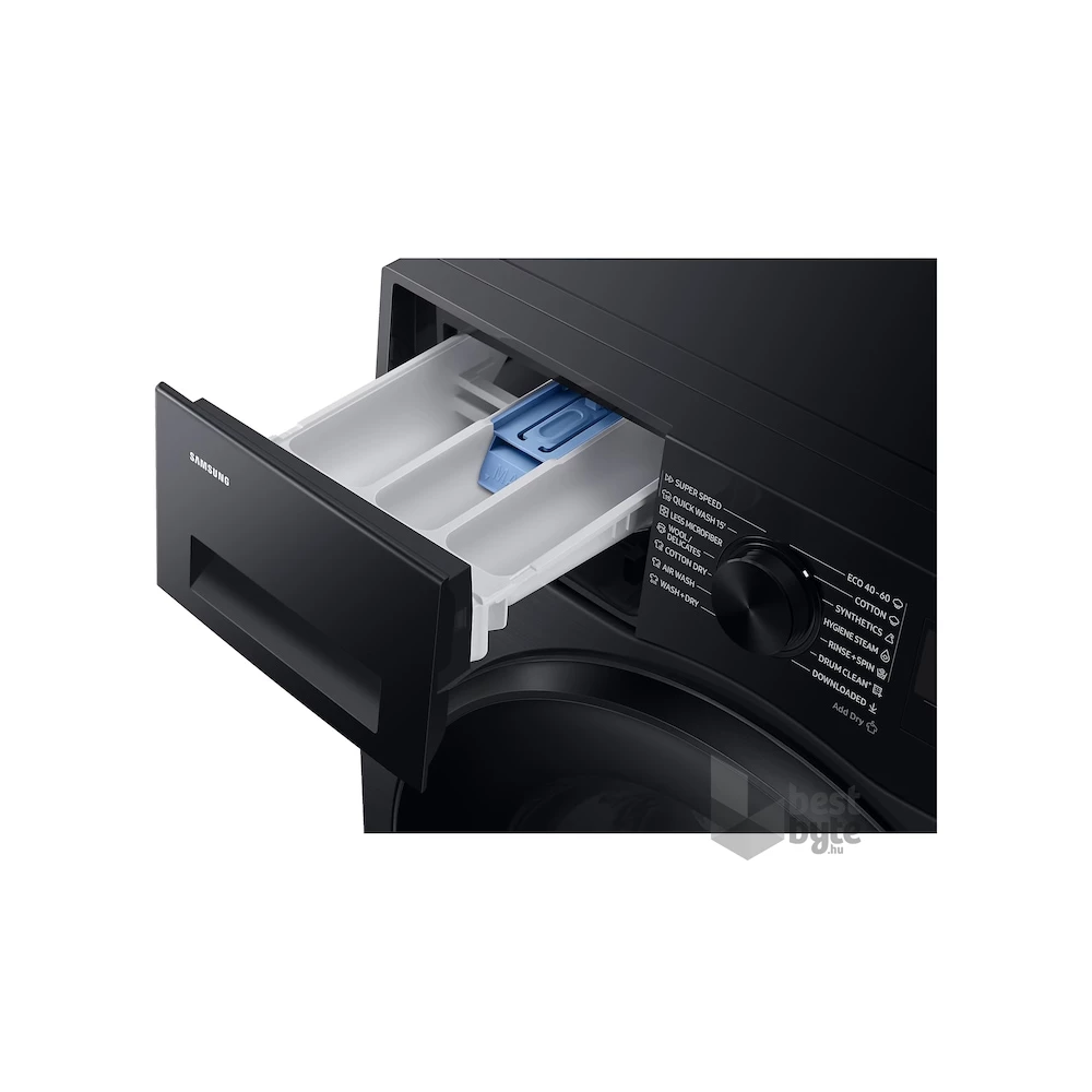 Samsung WD90DG5G34BBLE fekete, elöltöltős, max.1400ford., 9 kg/5 kg, mosó-szárítógép
