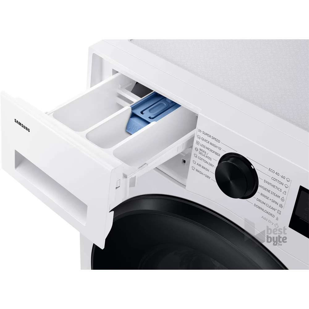 Samsung WD90DG5G34BELE fehér, elöltöltős, keskeny, max.1400ford., 9 kg/5 kg, mosó-szárítógép