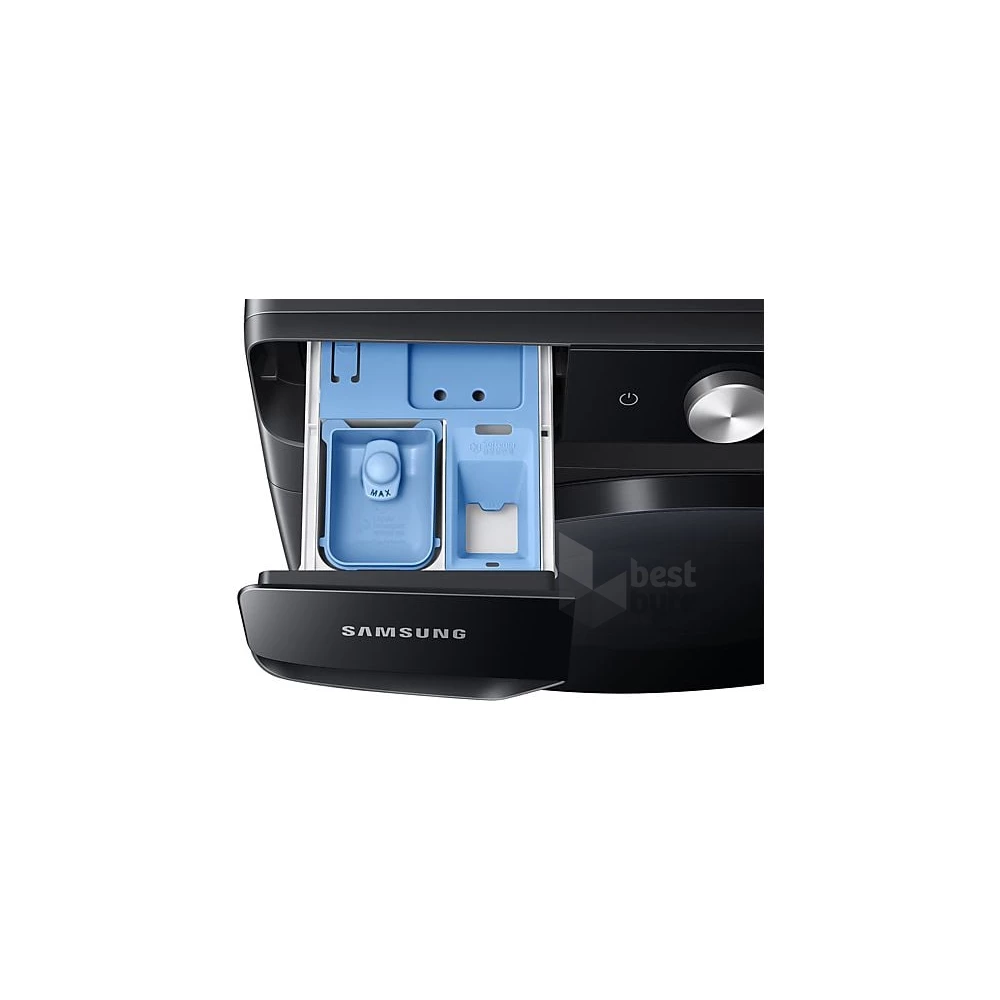 Samsung WF20DG8650BVU4 fekete, elöltöltős, max.1000ford., 20 kg, mosógép