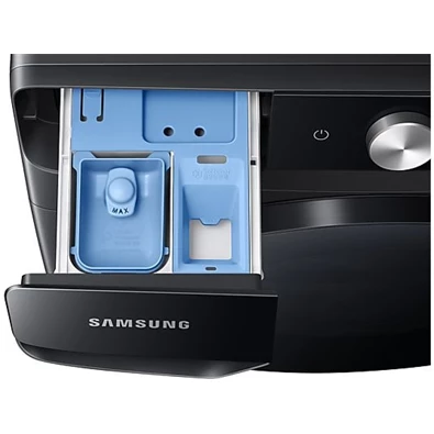 Samsung WF20DG8650BVU4 fekete, elöltöltős, max.1000ford., 20 kg, mosógép