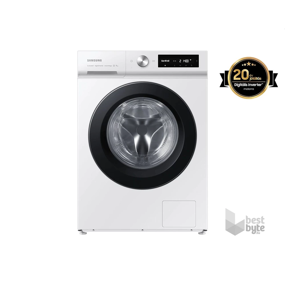 Samsung WW11BB504DAWS6 fehér, elöltöltős, max.1400ford., 11 kg, mosógép