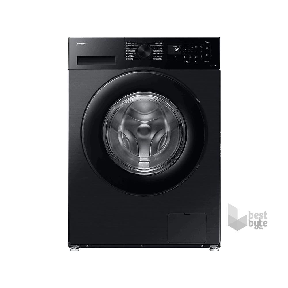 Samsung WW80CGC04DABLE fekete, elöltöltős, max.1400ford., 8 kg, mosógép