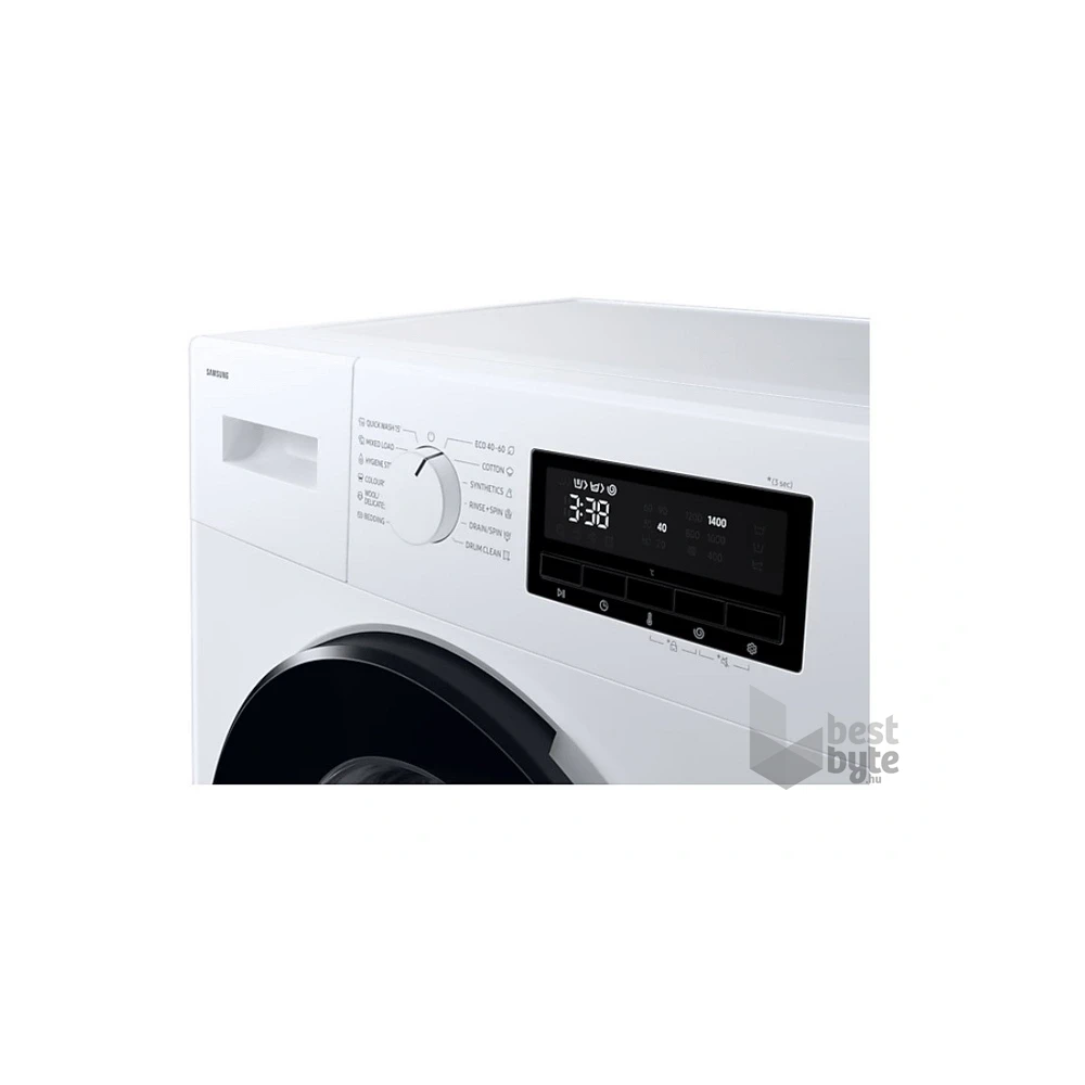 Samsung WW80FG3M05AWLE fehér, elöltöltős, keskeny, max.1400ford., 8 kg, mosógép
