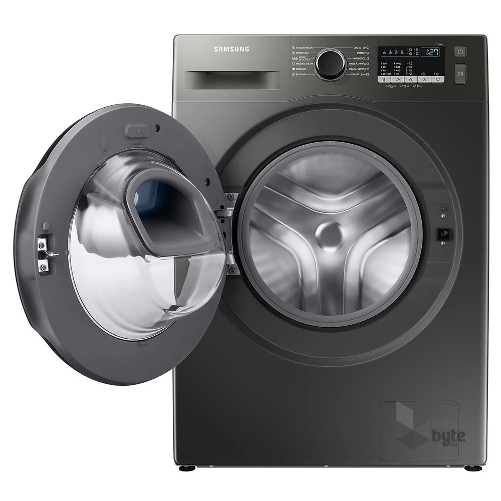Samsung WW80T4540AX/LE Inox, elöltöltős, max.1400ford., 8 kg, mosógép