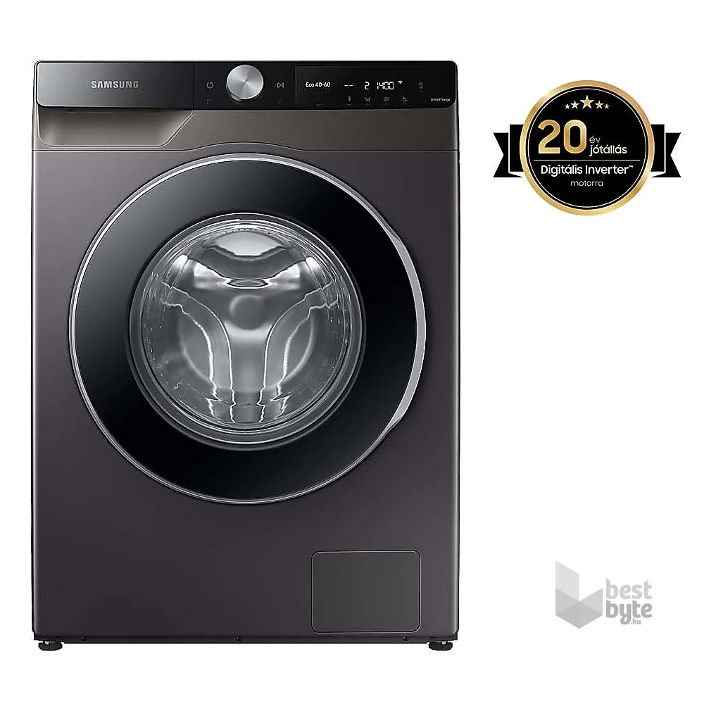 Samsung WW80T634DLXAS6 szürke, elöltöltős, max.1400ford., 8 kg, mosógép