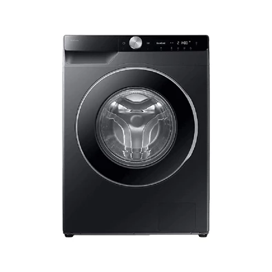 Samsung WW90DG6U25LBU4 fekete, elöltöltős, max.1400ford., 9 kg, mosógép (Újszerű)