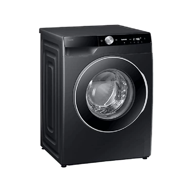 Samsung WW90DG6U25LBU4 fekete, elöltöltős, max.1400ford., 9 kg, mosógép (Újszerű)