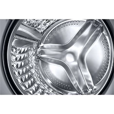 Samsung WW90DG6U25LBU4 fekete, elöltöltős, max.1400ford., 9 kg, mosógép (Újszerű)