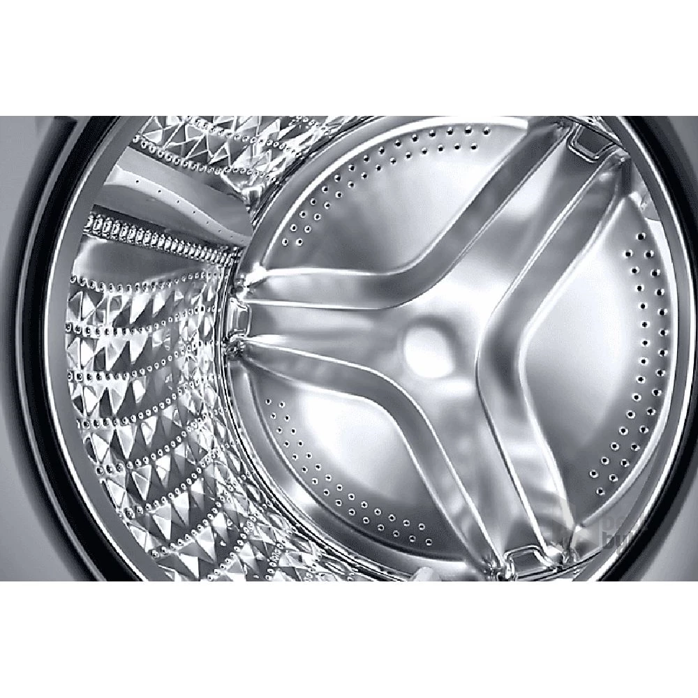 Samsung WW90DG6U25LBU4 fekete, elöltöltős, max.1400ford., 9 kg, mosógép (Újszerű)