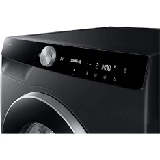 Samsung WW90DG6U25LBU4 fekete, elöltöltős, max.1400ford., 9 kg, mosógép (Újszerű)