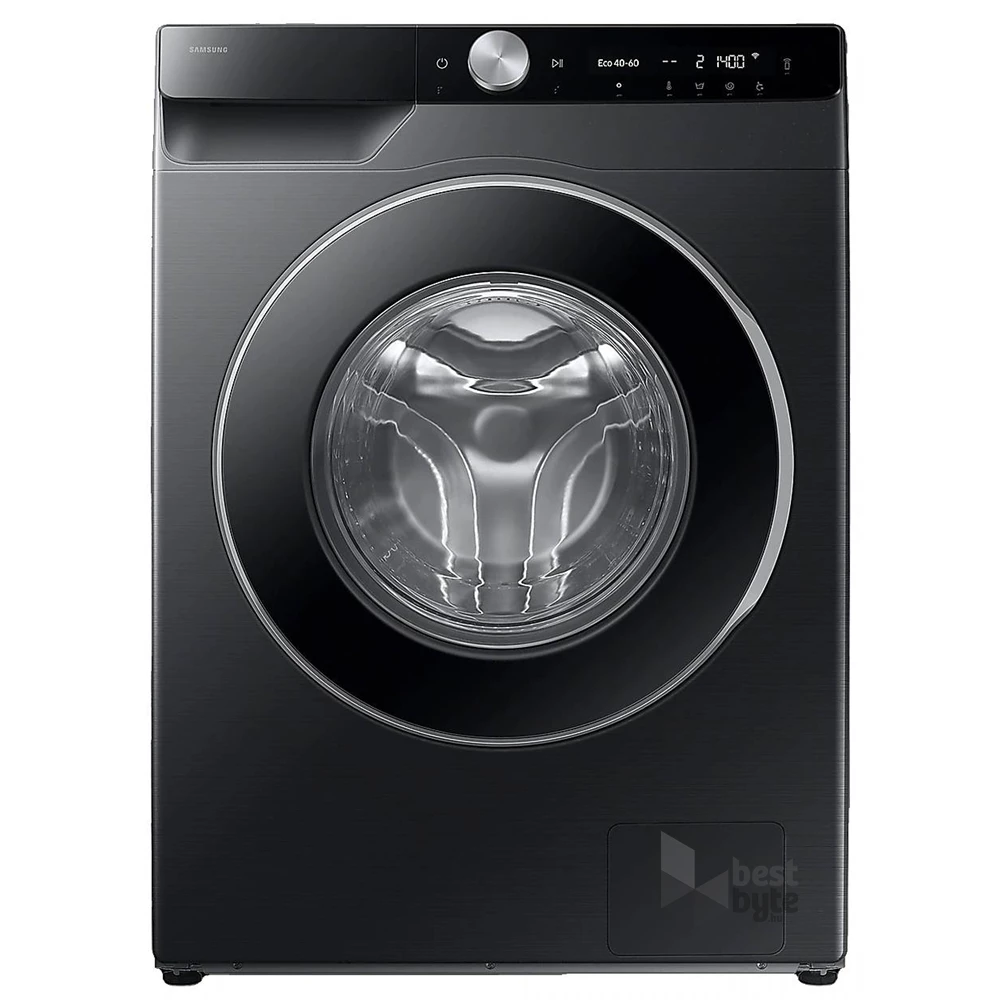 Samsung WW90DG6U25LBU4 fekete, elöltöltős, max.1400ford., 9 kg, mosógép (Újszerű)