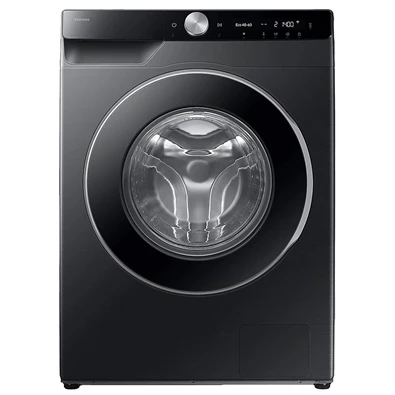 Samsung WW90DG6U25LBU4 fekete, elöltöltős, max.1400ford., 9 kg, mosógép (Újszerű)