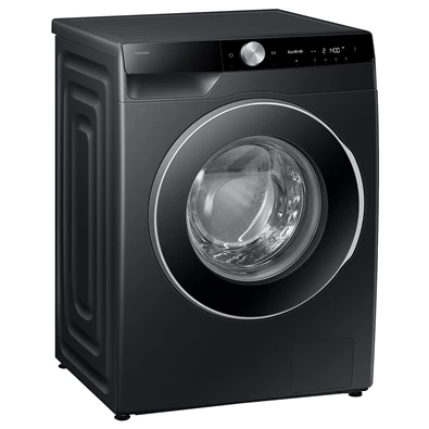 Samsung WW90DG6U25LBU4 fekete, elöltöltős, max.1400ford., 9 kg, mosógép (Újszerű)