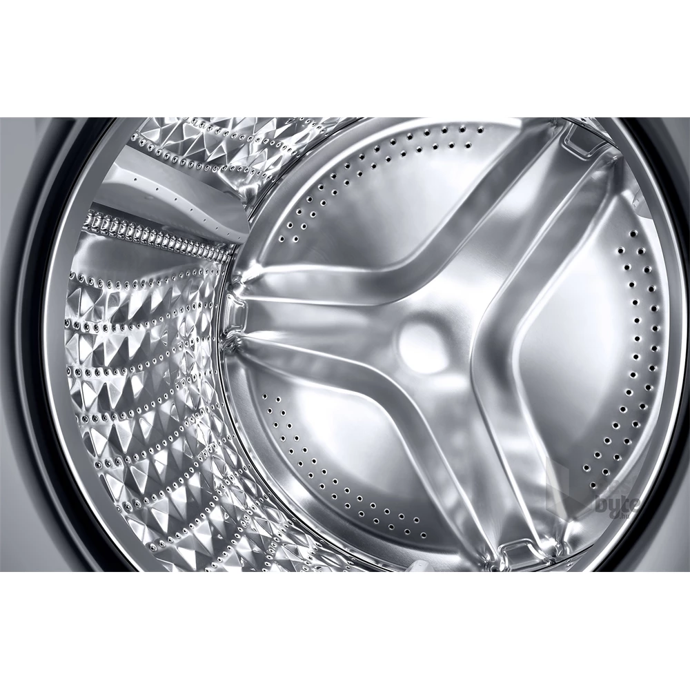 Samsung WW90DG6U25LBU4 fekete, elöltöltős, max.1400ford., 9 kg, mosógép (Újszerű)