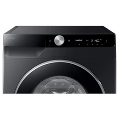Samsung WW90DG6U25LBU4 fekete, elöltöltős, max.1400ford., 9 kg, mosógép (Újszerű)