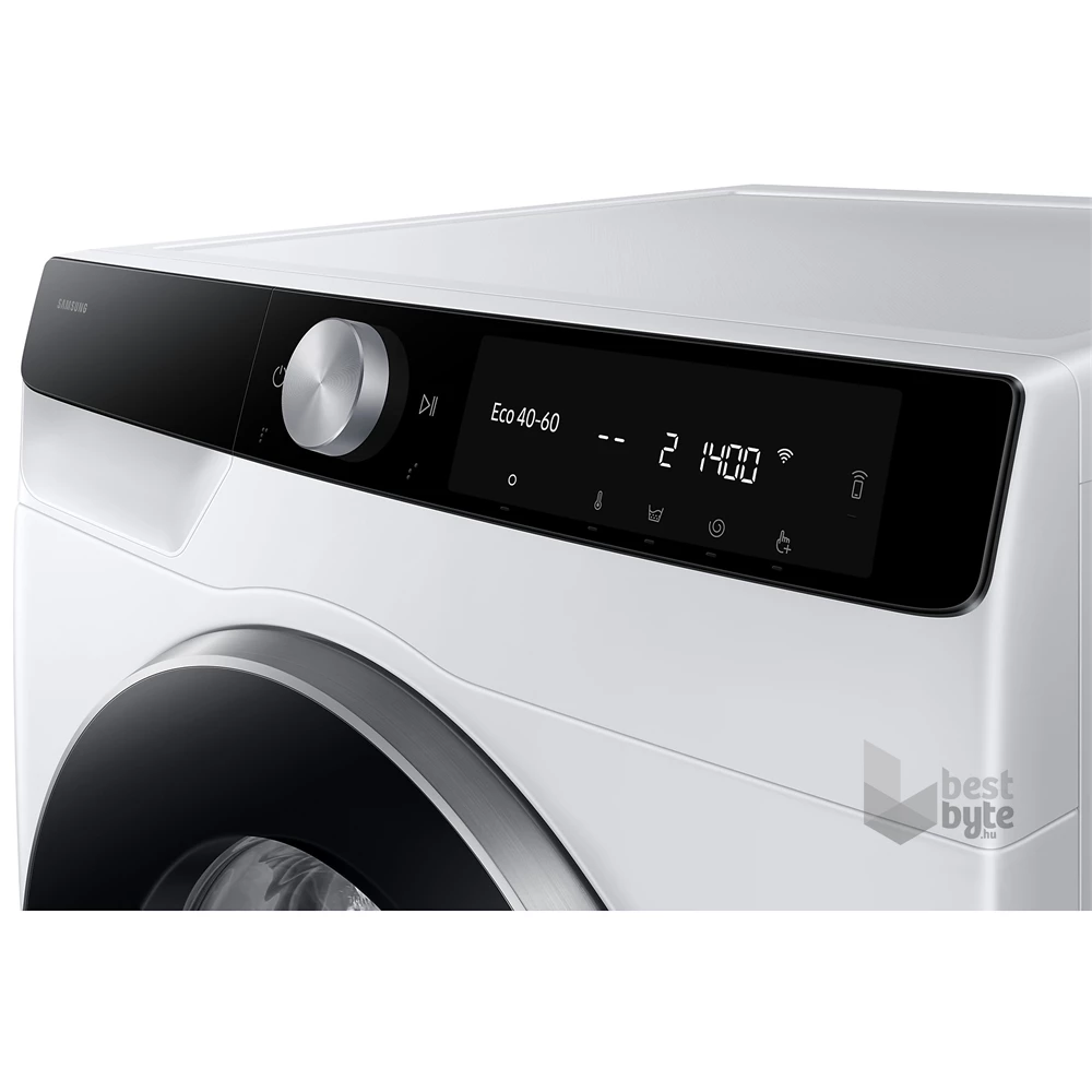 Samsung WW90DG6U85LKU4 fehér, elöltöltős, max.1400ford., 9 kg, mosógép