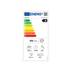 Samsung WW90T554DAW/S6 9 kg elöltöltős mosógép