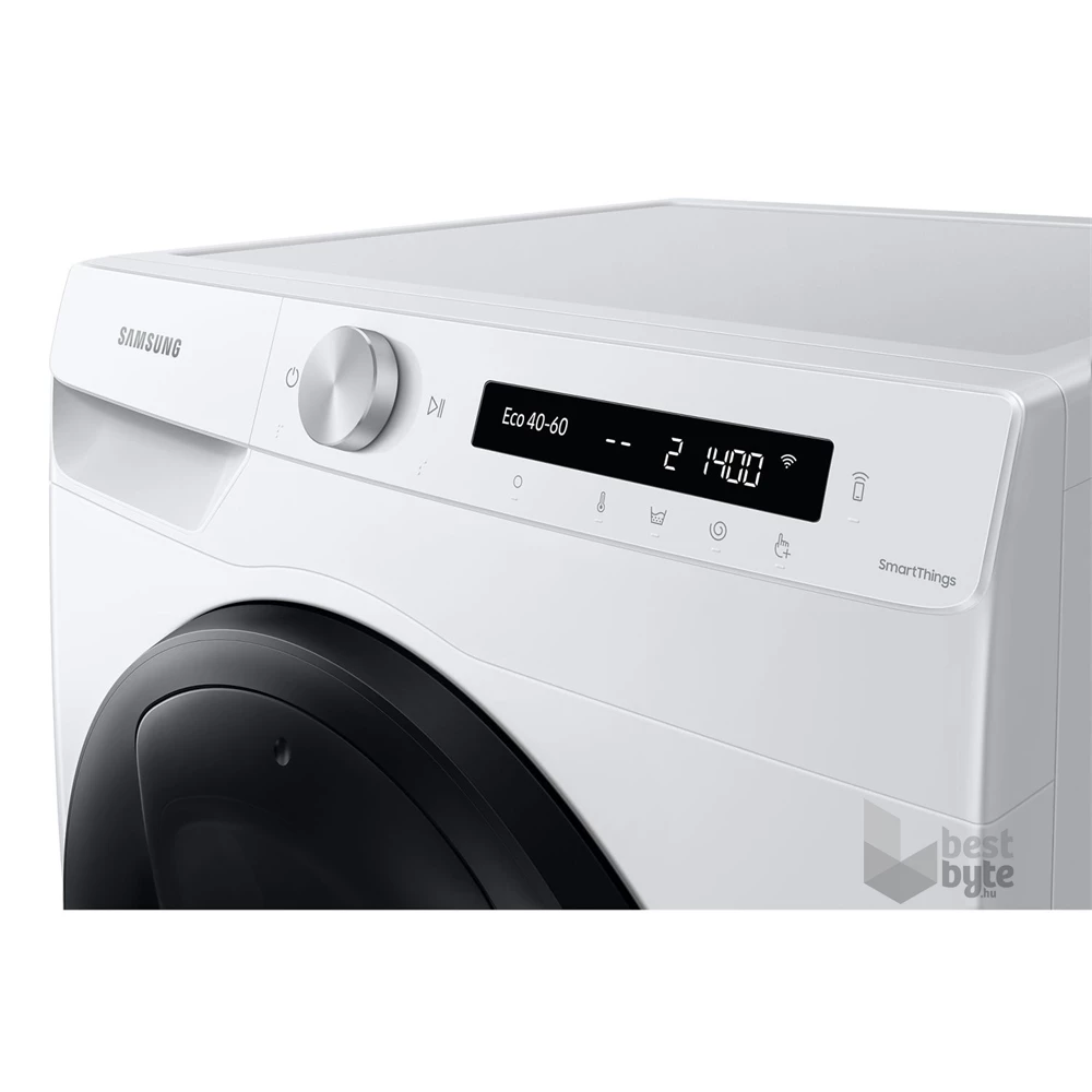 Samsung WW90T554DAW/S6 fehér, elöltöltős, max.1400ford., 9 kg, mosógép(Újszerű)