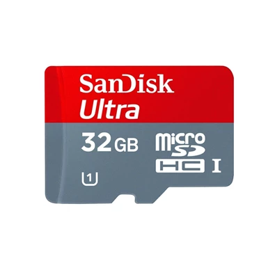 SanDisk 32GB SD micro (SDHC Class 10 UHS-I) Ultra memória kártya adapterrel