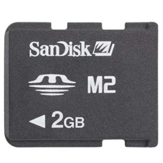 SanDisk 2GB Memory Stick Micro M2 memória kártya