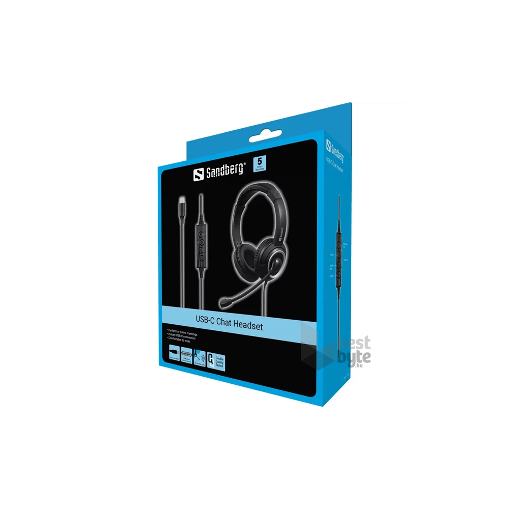 Sandberg 126-47 USB-C Chat headset