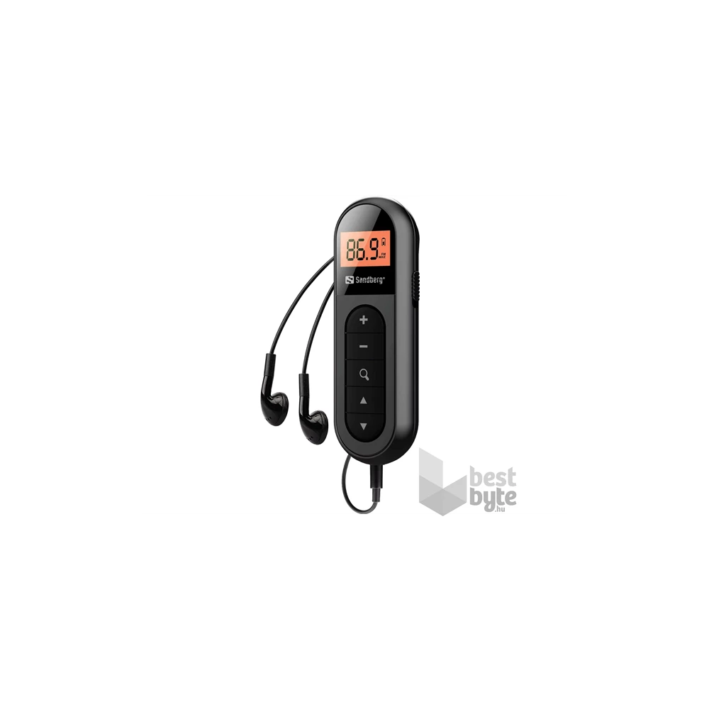 Sandberg 421-01 FM hordozható akkumulátoros zsebrádió