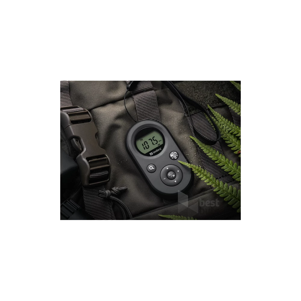 Sandberg 421-02 FM+AM hordozható akkumulátoros zsebrádió