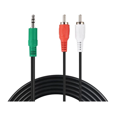 Sandberg 500-97 MiniJack-M->2xRCA-M 2 m kábel