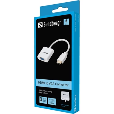 Sandberg 508-69 HDMI - VGA átalakító kábel