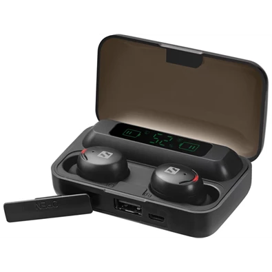 Sandberg True Wireless Bluetooth fülhallgató + powerbank