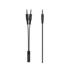 Sandberg (mikrofon, 3,5mm jack, hangerő szabályzó, 1,8m kábel) fekete MiniJack Chat Headset