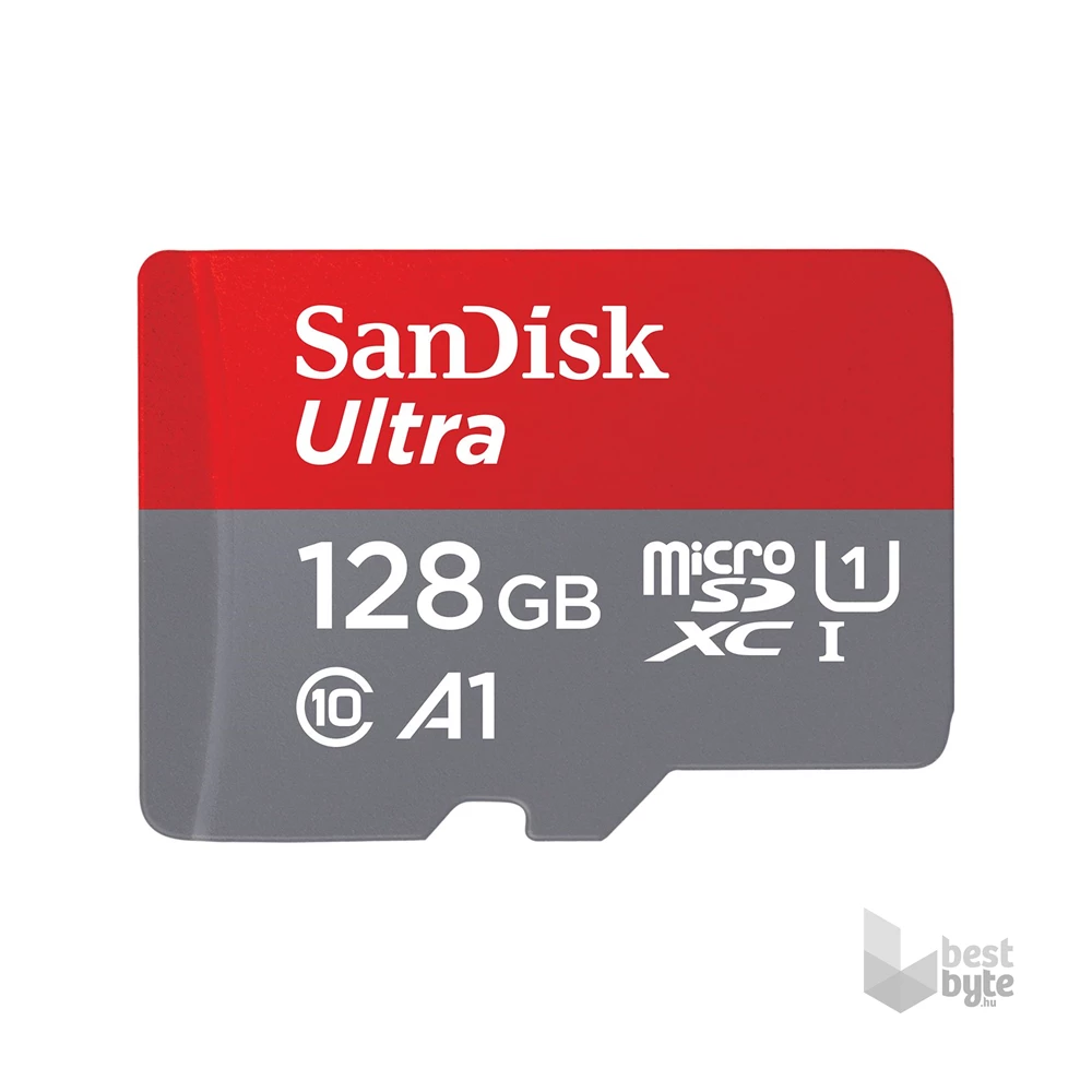 Sandisk 00215422 128GB SD micro Ultra Android (SDXC Class 10 UHS-I U1) memóriakártya