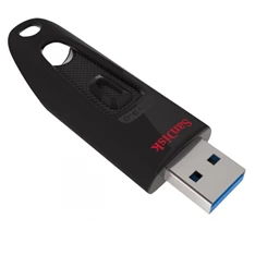 Sandisk 128GB USB3.0 Cruzer Ultra Fekete (124109) Flash Drive