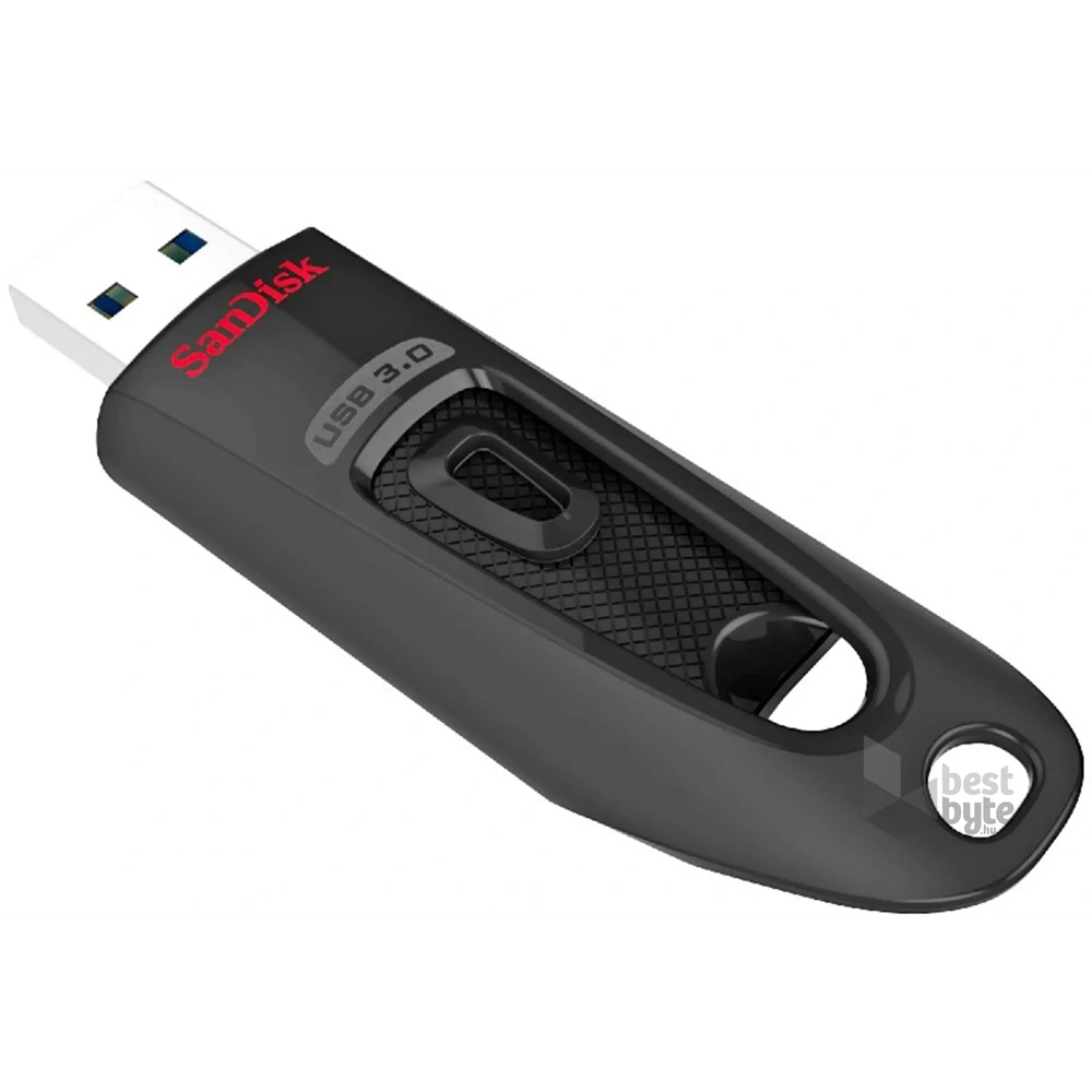Sandisk 128GB USB3.0 Cruzer Ultra Fekete (124109) Flash Drive